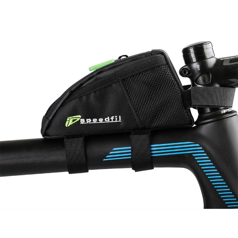 Speedfil حقيبة تخزين أنبوب الإطار العلوي للدراجة Speedfil SP1، جيوب جانبية مع خيارات براغي أو أحزمة - Image 2
